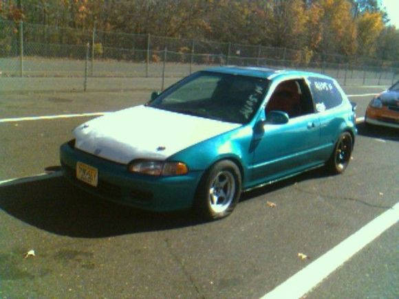 1992 Honda Civic CX h/b AKA the FROG