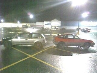 my friends hatch and my crx