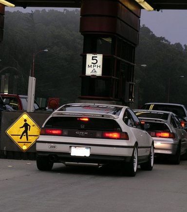 waiting to pay the Man