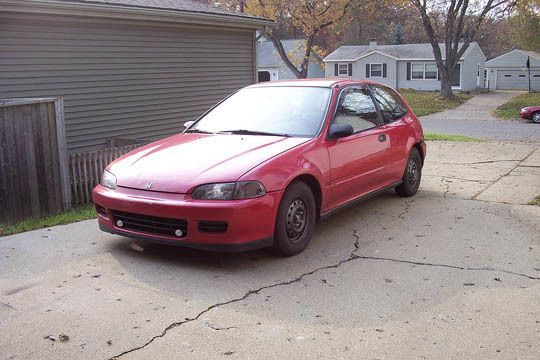 1993 Honda Civic CX - Milano Pink - SOLD 11/12/05