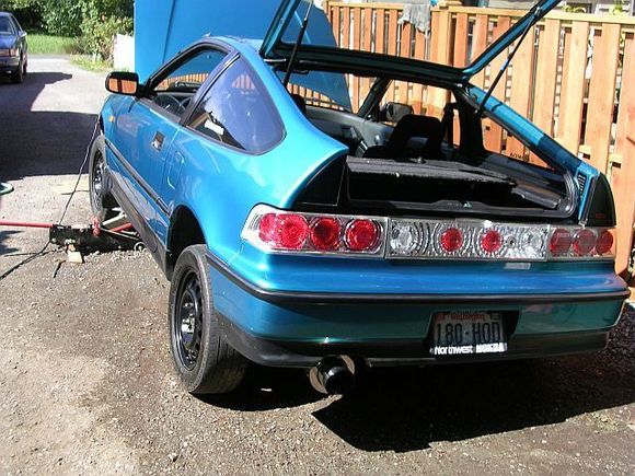 2005 Honda 1991 CRX si