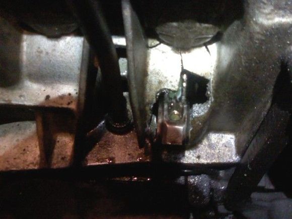 Blown Semi-Built GSR... WTF, that is an Eagle Rod through that block lol...