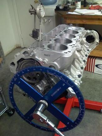 Degreeing in a Viper V10