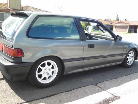 sitting on hx rims