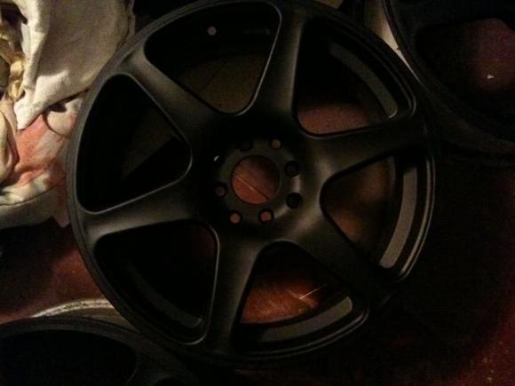 Rims After primer