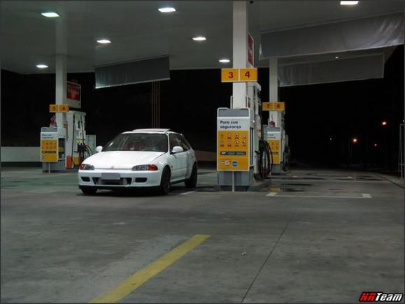 gas station