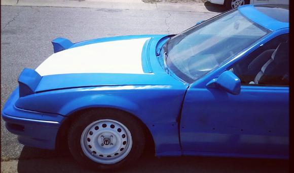 damaged fender