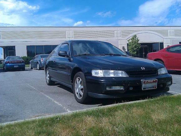 Before any upgrades. Don't mind the bugs splattered all over the front... I had just got back from a 200 mile road trip.