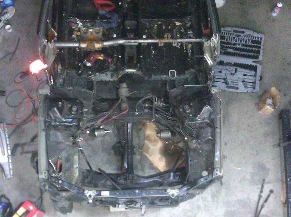 now thats takin your car apart and putting her back together!  built, not bought!