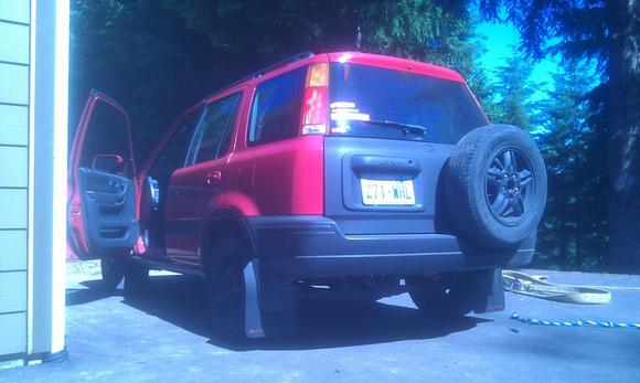 Painted bumpers and hatch.. Clean!