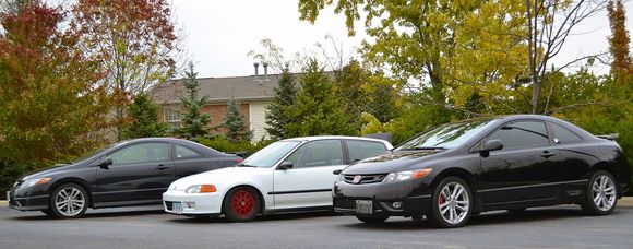 my FG2, Aaron's EH2, Emily's FG2