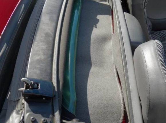 More clean shots of interior.  Its never had a stain in it.  This car is practically brand new.  Convertible leather cover also still with car.