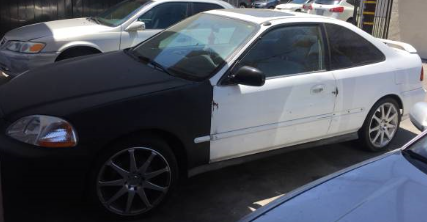 Door was pretty dinged up