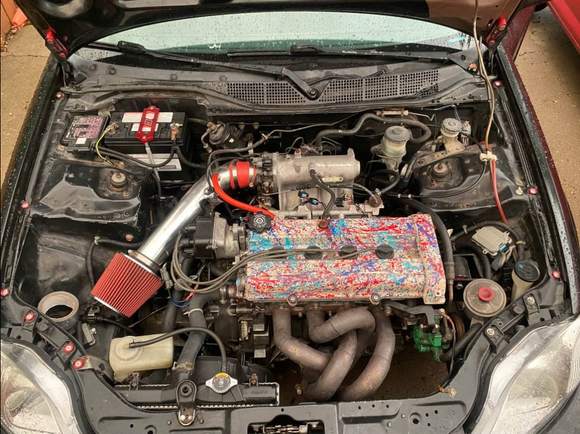 Sellers engine bay photo on FB
