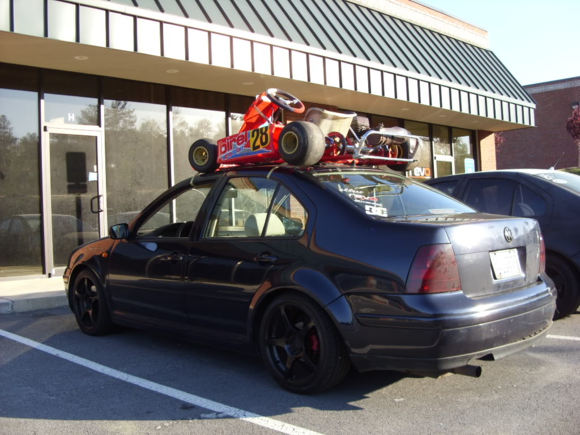 Who needs a stinkin' trailer???