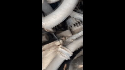 PH16 engine, around timing belt/ under alternator