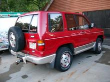 Trooper RS was turned over to me in superclean condition.