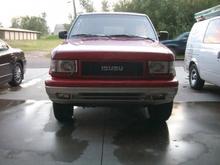 front view, the van is sold and gone