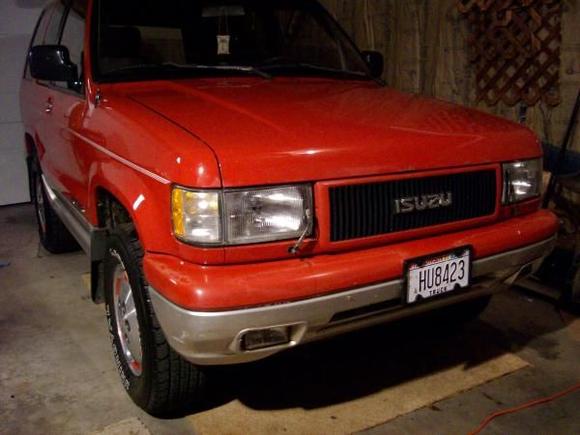 stock front view