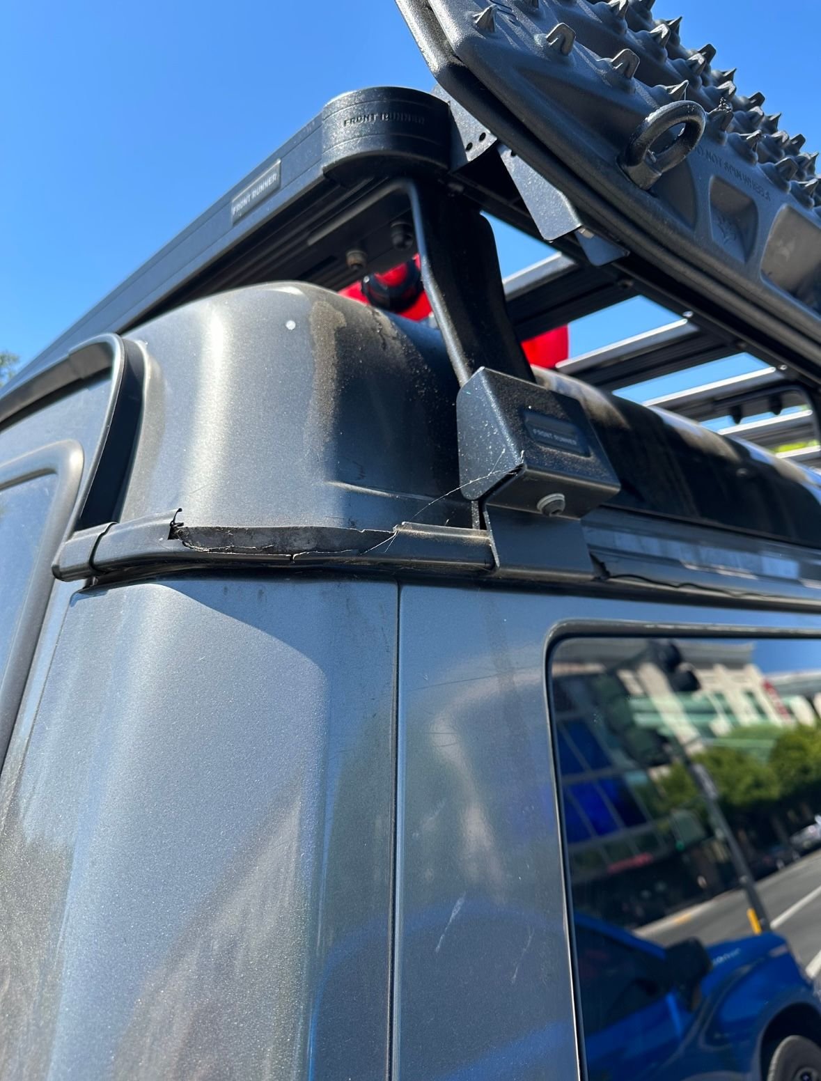 Exterior Body Parts - WTB: 03/04 D2 Bonatti grey hood and rain gutter trim - Used - 2003 to 2004 Land Rover Discovery - San Jose, CA 95148, United States