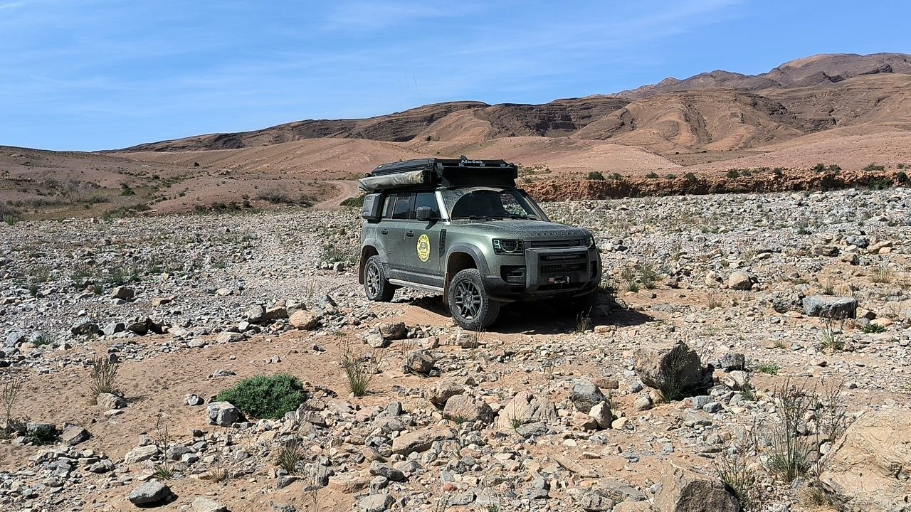 One of the Sahara's dry rivers
