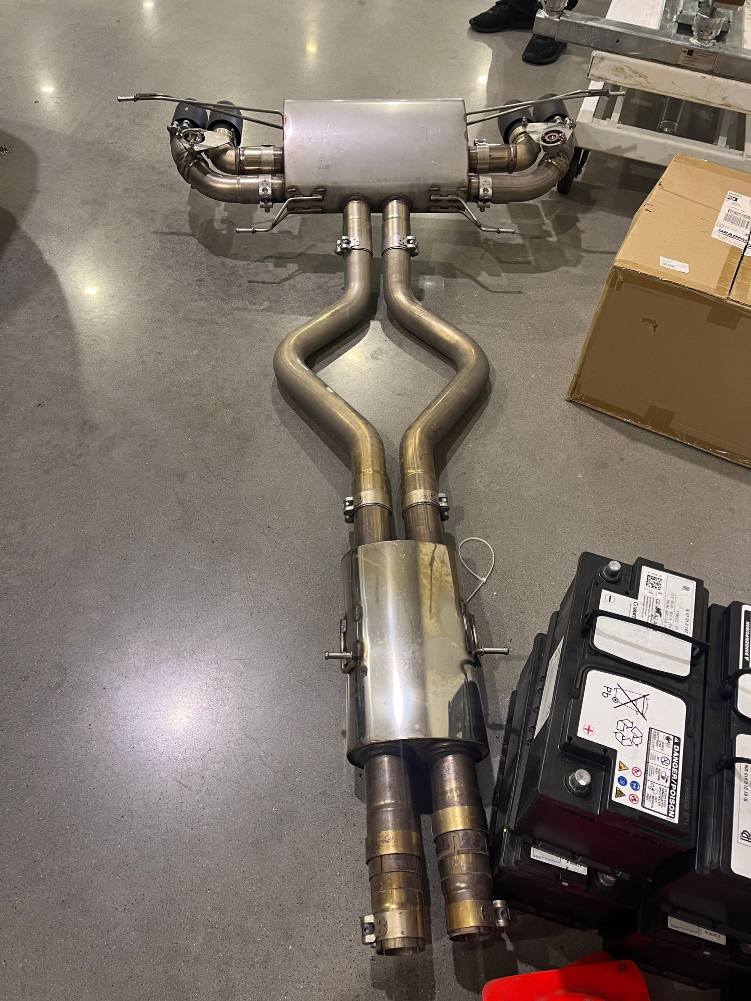 Engine - Exhaust - Miltek Exhaust Defender 90 V8 - Used - 2021 to 2023 Land Rover Defender 90 - Houston, TX 77008, United States