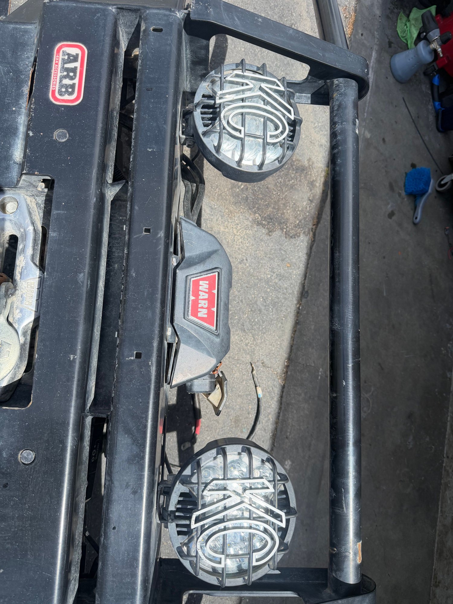 Accessories - ARB Land Rover LR3 LR4 winch bumper with Zeon 12s - Used - -1 to 2027  All Models - Huntington Beach, CA 92649, United States