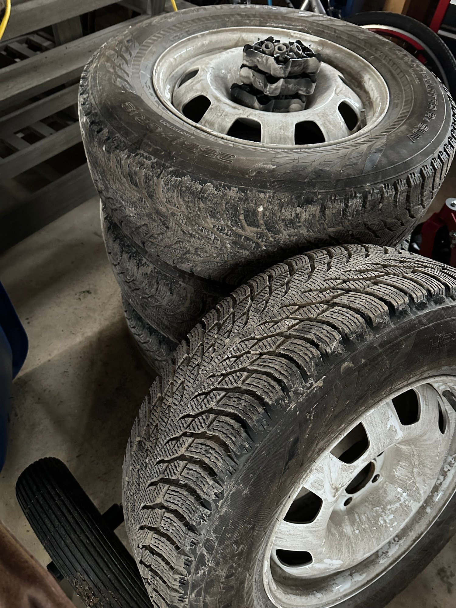 Wheels and Tires/Axles - 2024 Defender Nokian Hakkapeliitta snow tires - set of four (4) with covers - Used - 2020 to 2026 Land Rover Defender - Burlington, VT 05401, United States