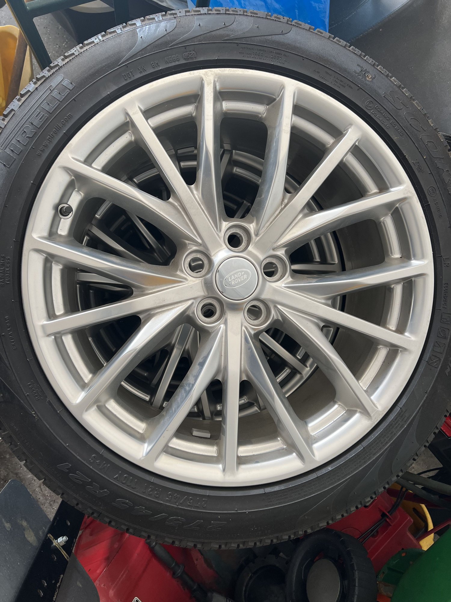 Wheels and Tires/Axles - Genuine Range Rover 5091 Techno Spider 21″ inch Alloy Wheels - Used - 2015 to 2022 Any Make All Models - East Rutherford, NJ 07073, United States