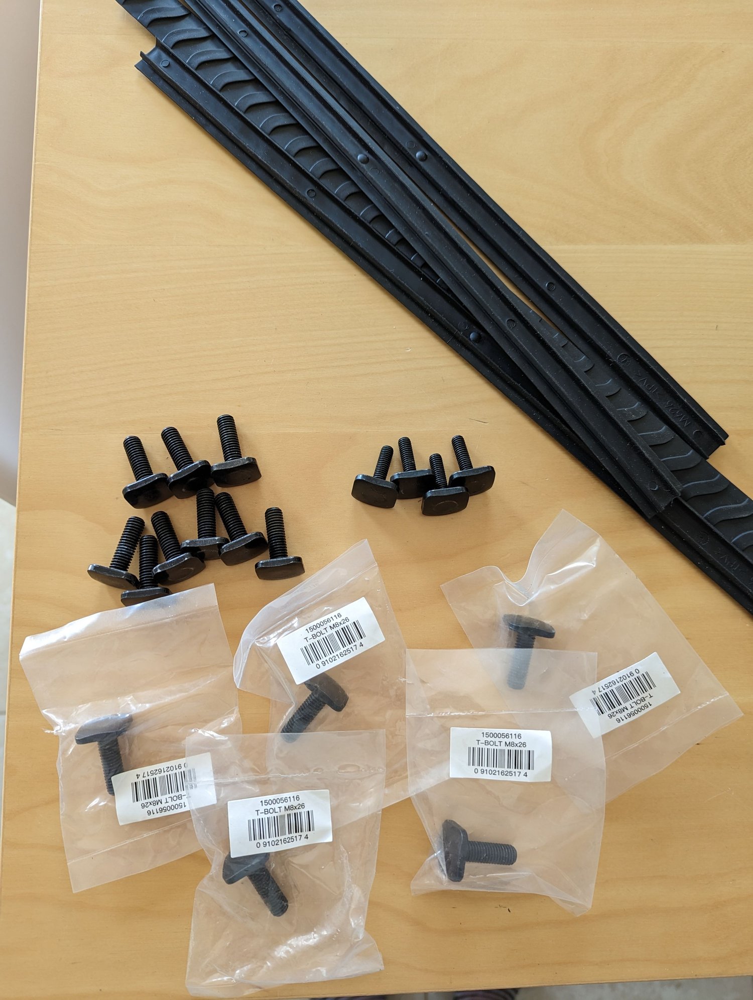 Accessories - T-bolts for OEM racks - Used - 0  All Models - Pass Christian, MS 39571, United States