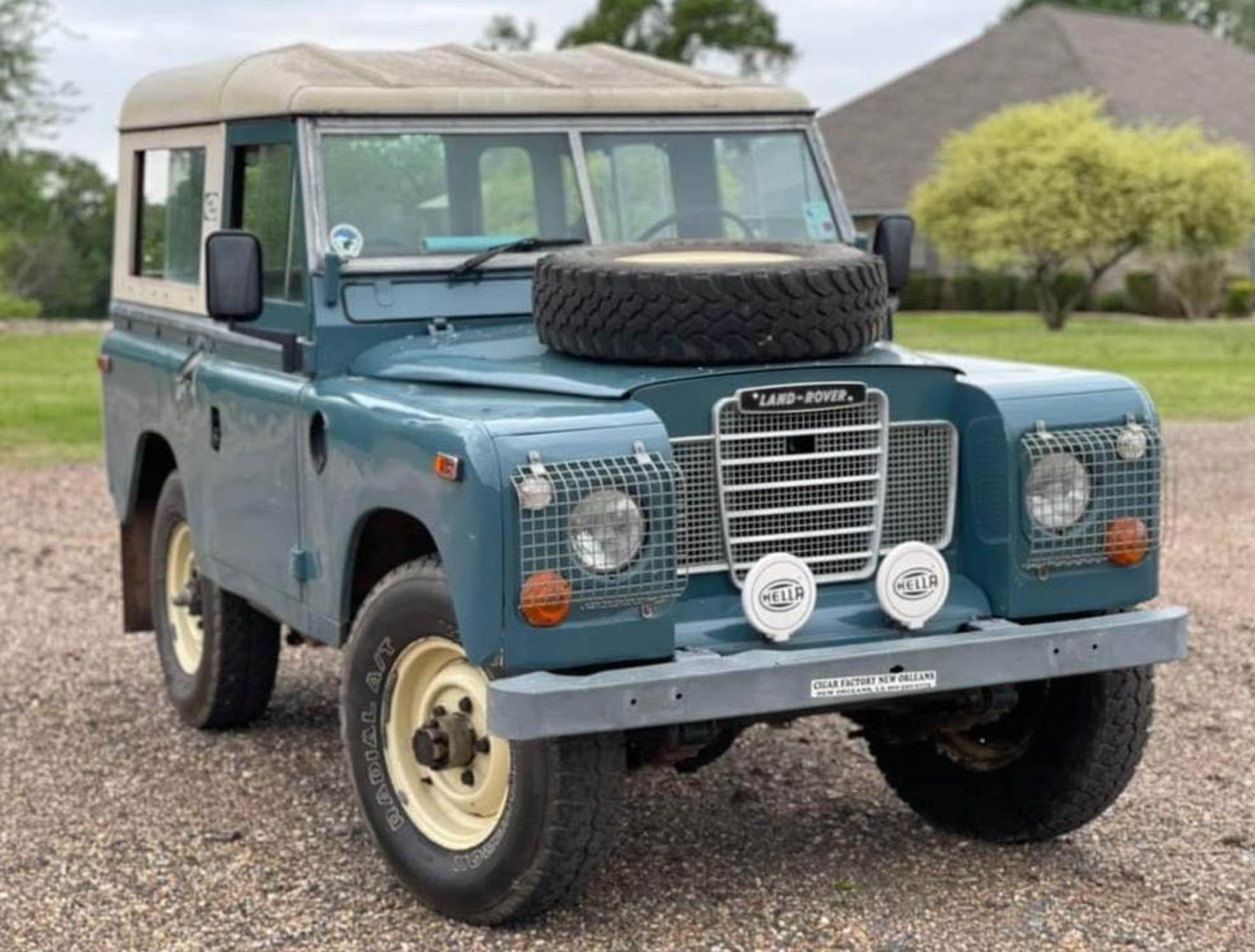 1973 Land Rover Land Rover - For sale:  "Doc" 1973 Land Rover Series III 88” - Used - VIN 25901346B - 4 cyl - 4WD - Manual - SUV - Blue - Natchitoches, LA 71457, United States