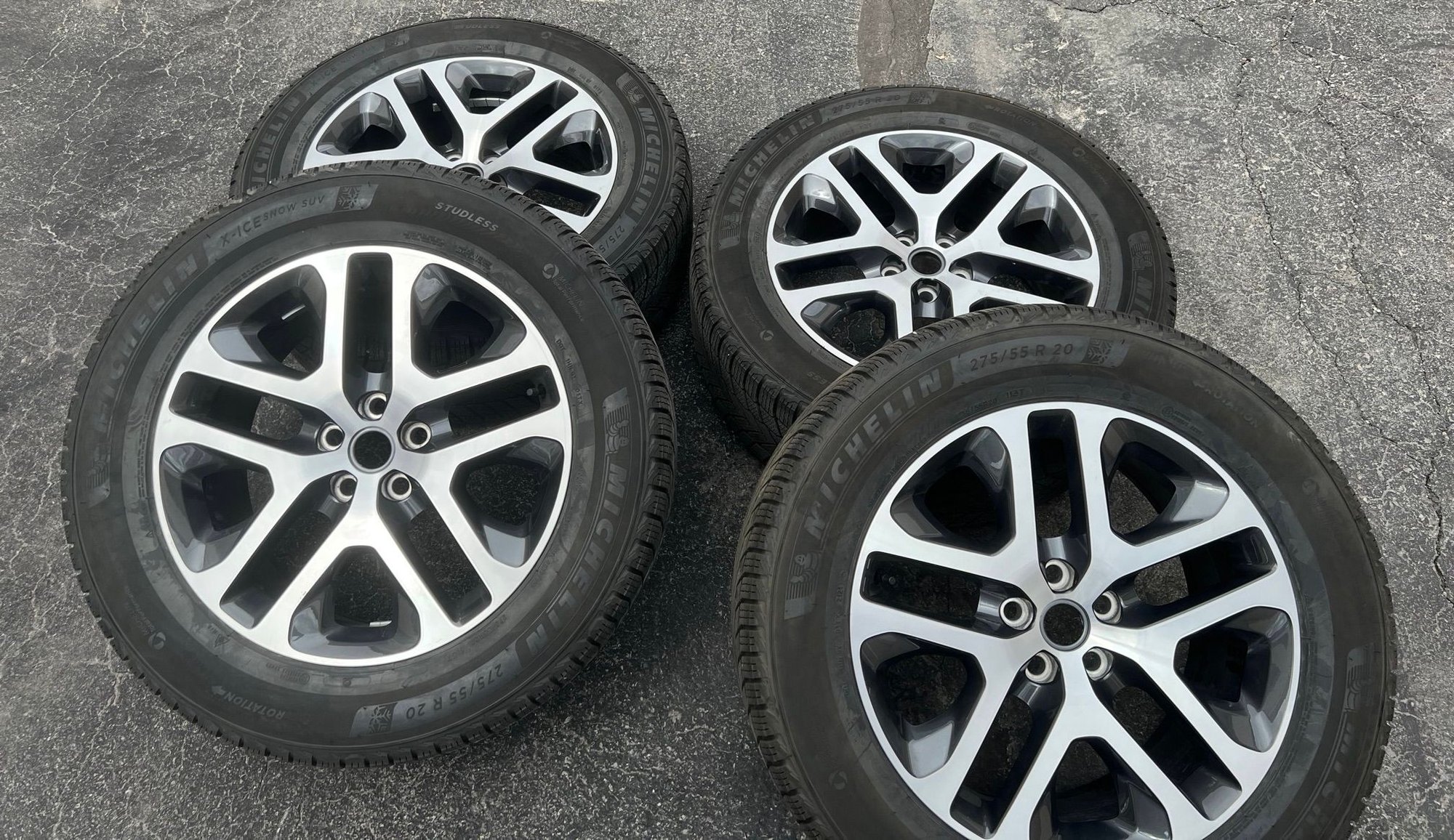 Wheels and Tires/Axles - 20-23 Defender 110 | Winter Wheel & Tire Package (4) Michelin X-Ice Snow 255/60/R20 - Used - 2020 to 2023 Land Rover Defender 110 - Salt Lake City, UT 84115, United States