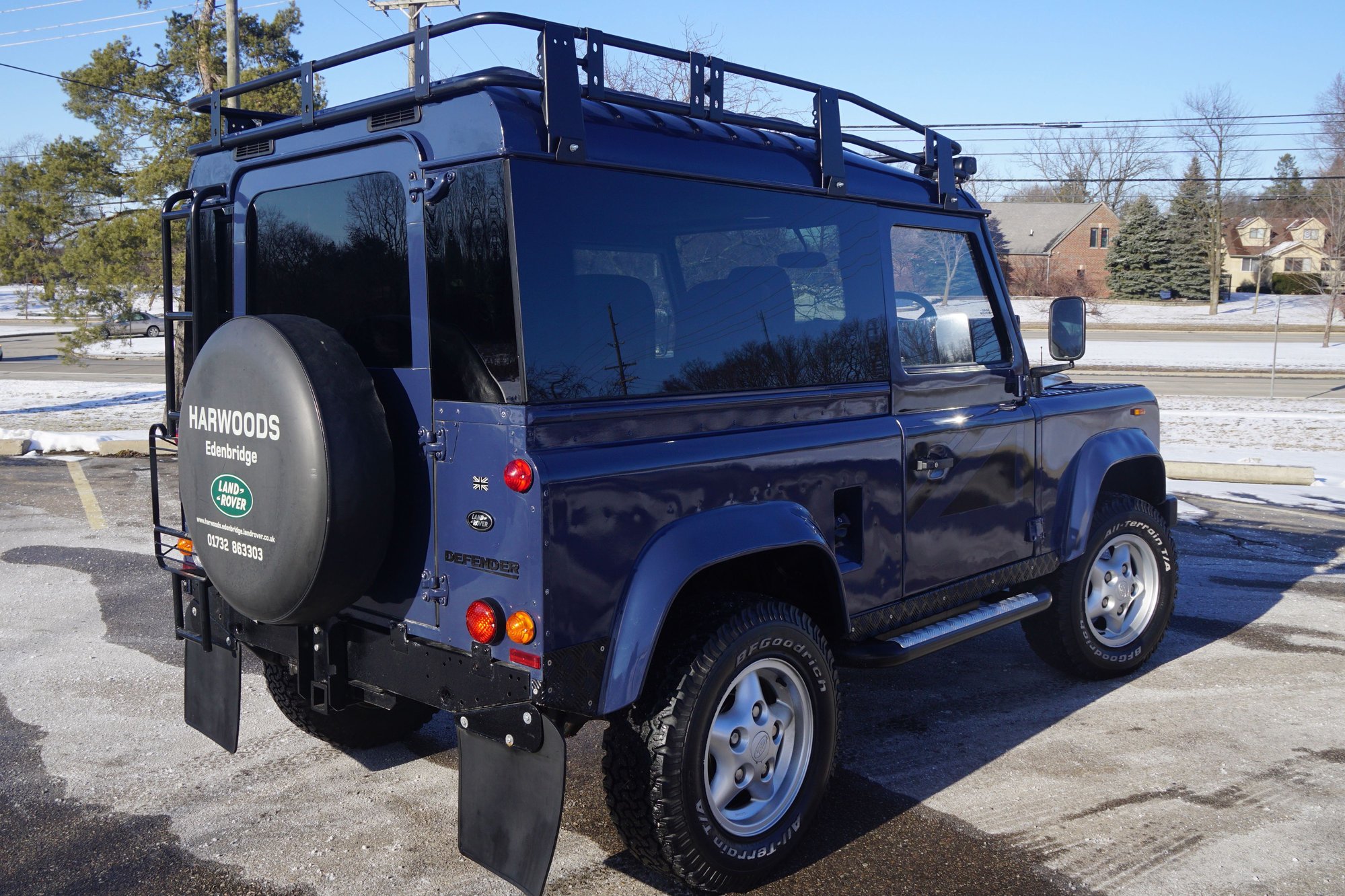 1989 Land Rover Range Rover - 1989 Right Hand Drive Defender 90 Turbo Diesel - Used - VIN SALLDVAB7FA376782 - 157,600 Miles - 4 cyl - 4WD - Manual - SUV - Blue - Ann Arbor, MI 48103, United States
