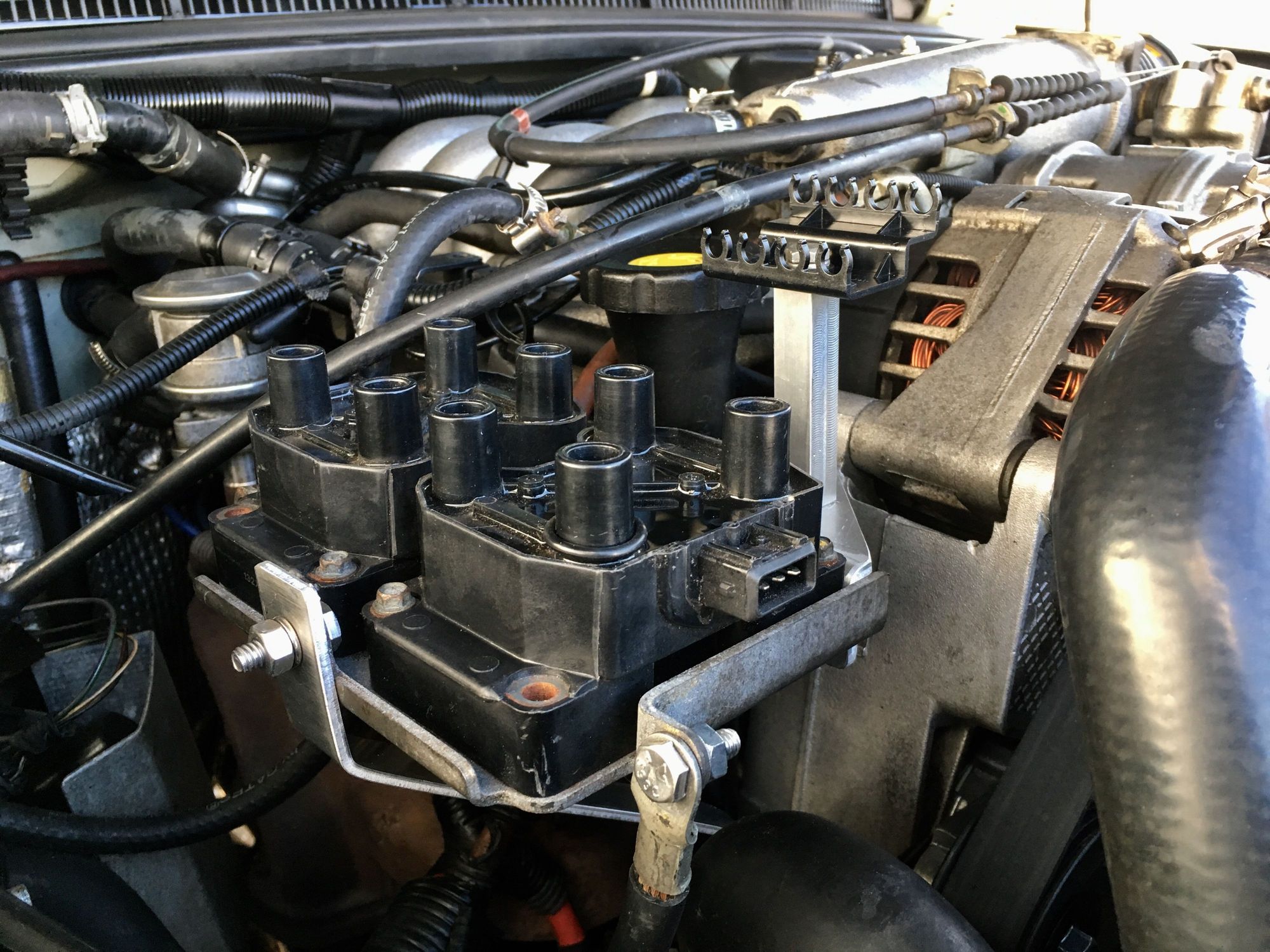 Coil Pack Relocation Project Page 3 Land Rover Forums Land Rover