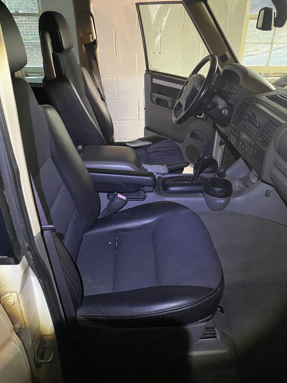 Hard to tell, but this interior was covered in mildew. 