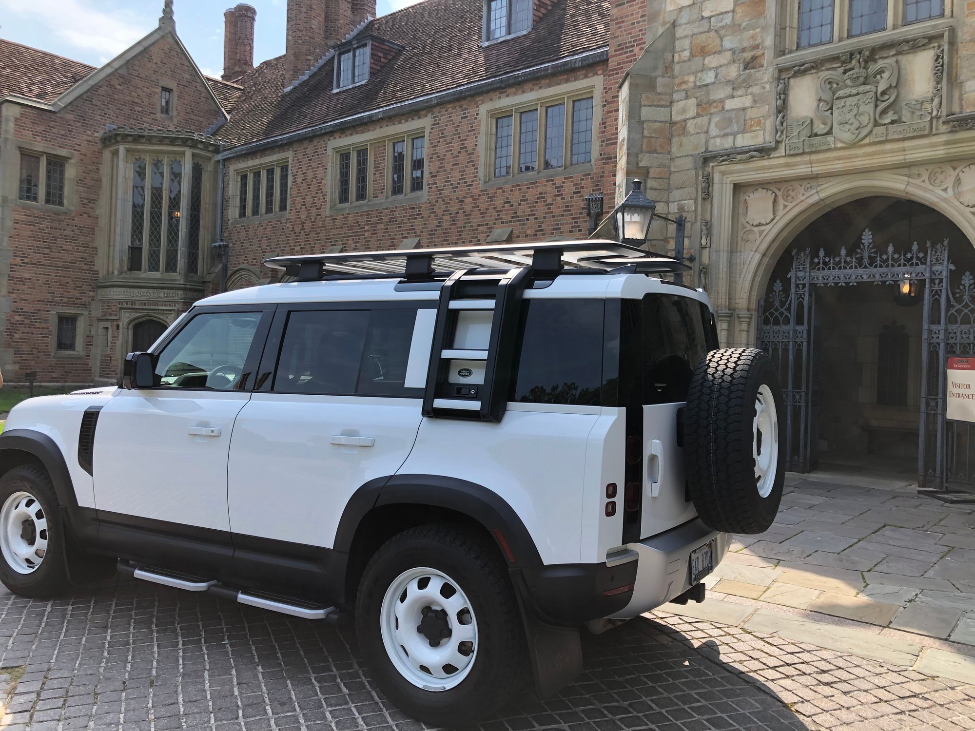 Exterior Body Parts - 2023 Land rover Defender 30th anniversary roof rack and ladder combo - Used - -1 to 2025  All Models - Rochester Hills, MI 48309, United States