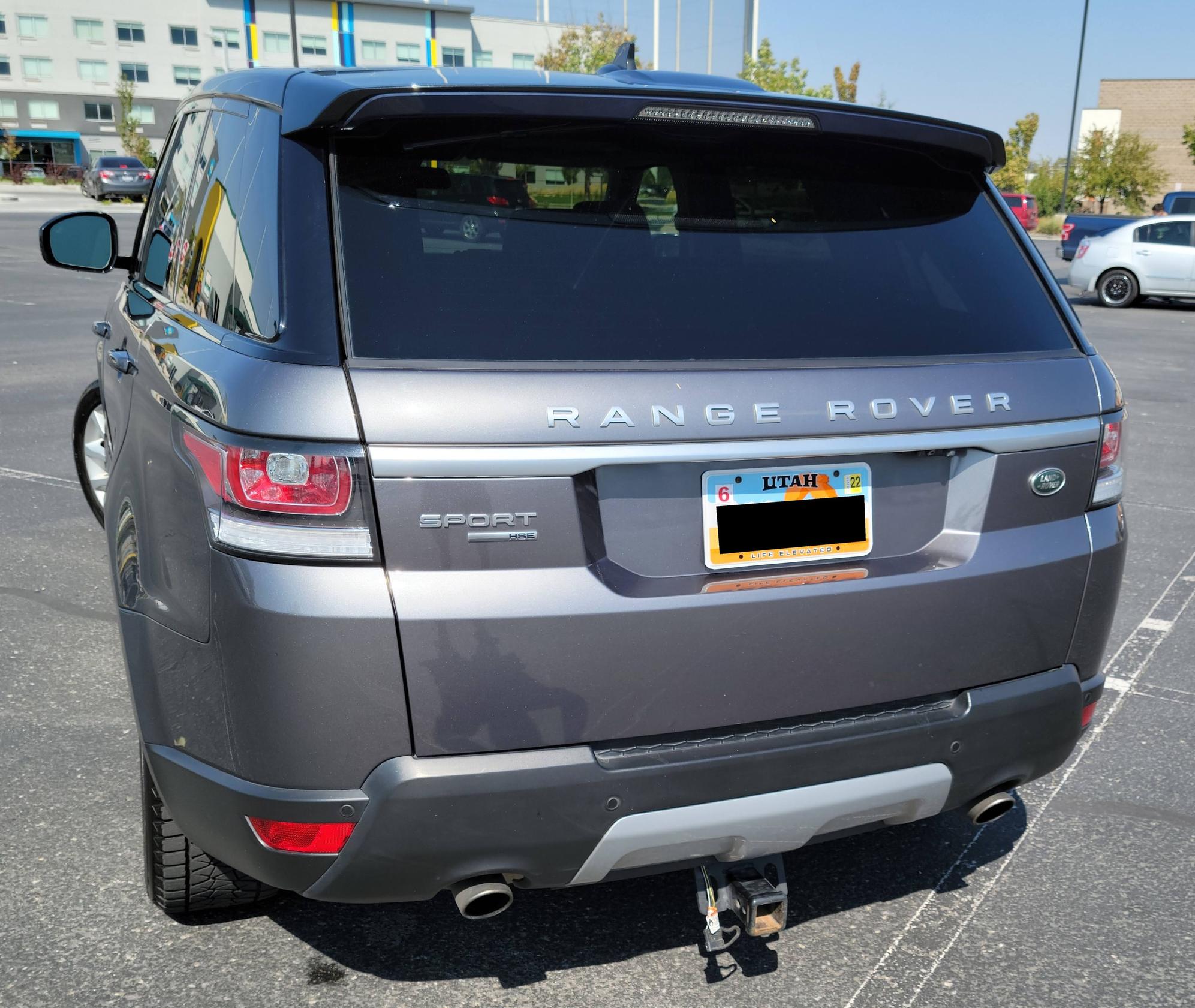 2016 Land Rover Range Rover Sport - Low mileage RR Sport - Used - VIN SALWR2PF7GA593326 - 65,600 Miles - 6 cyl - 4WD - Automatic - SUV - Gray - Salt Lake City, UT 84117, United States