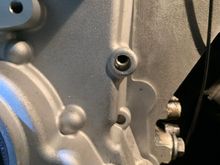 Polished surface on block seems different than cover gasket surface 