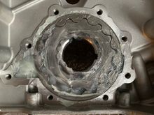 Packed with petroleum jelly following advice 