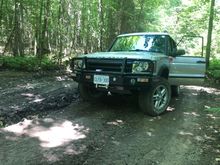 No winch needed today. I thought about testing it but bugs and heat changed my mind 