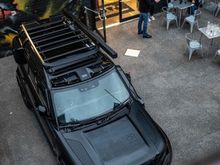 ARB Awning and anti-glare bonnet decal