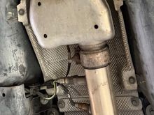 Looks like the old school O2 sensor extension for turbo downpipes on the Nox2