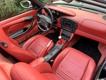 Boxster Red interior