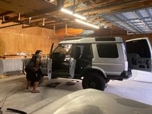 Removal of door cards