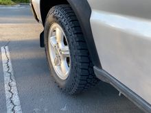 Rear 265/60/R18 stock suspension (103K mi on truck)