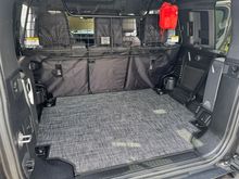 Cargo area 7 seater. Cracking good. 