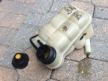 Old expansion tank (original) with second cap.  D2 currently has just under 62k.