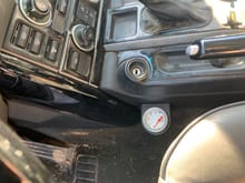 I tried to have him install a Transmission temp gauge...
