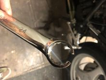 - 24mm open ended wrench