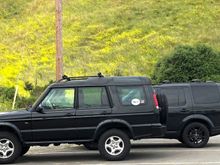 2000 Discovery II with OME 2inch lift, Hankook DynaPro MT 245/75R16, Terra Firma Bumpers, Terra Firma Rock Sliders, Terra Firma and        2013 LR4 with Black on Black Package